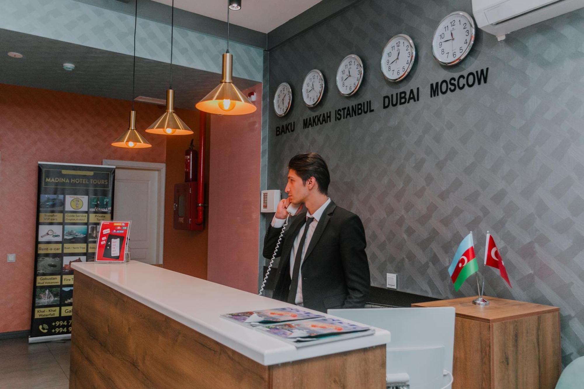 Madina-Zamzam Halal Hotels Group Baku Eksteriør billede